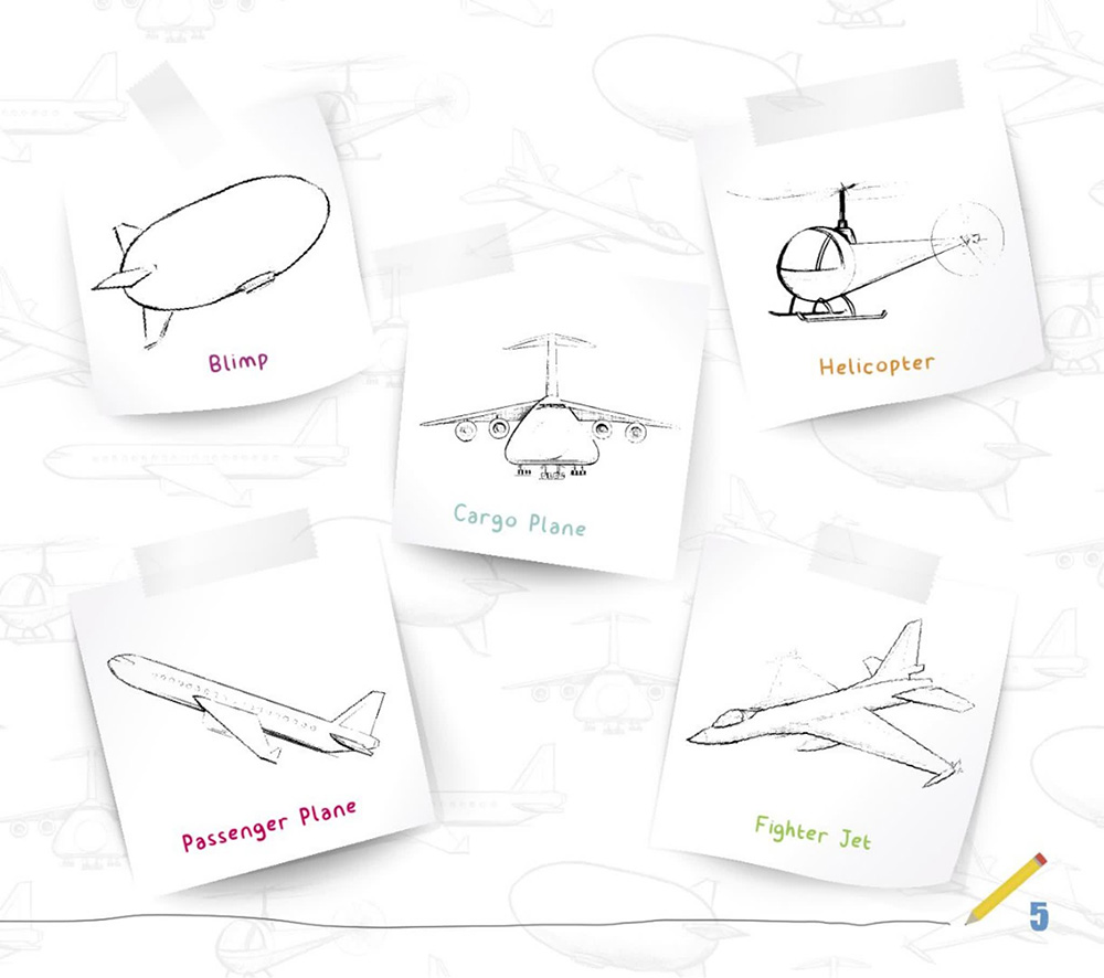 《Big Buddy First Drawings Books》六册儿童趣味绘画图解英文教材