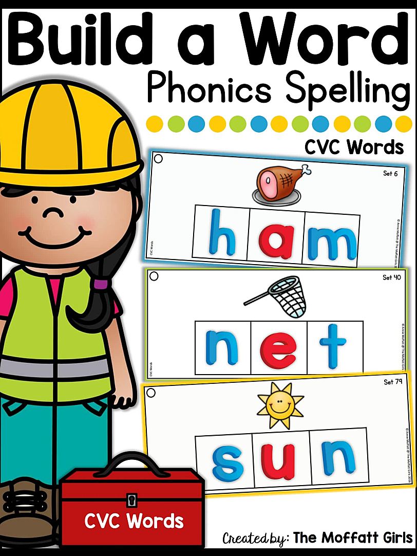 《Build a word自然拼读单词练习》六册英文启蒙教材PDF