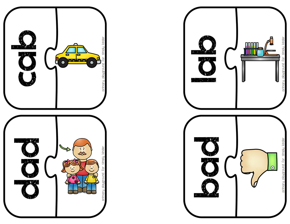 《CVC单词资源包》孩子学习单词英语启蒙必备教材