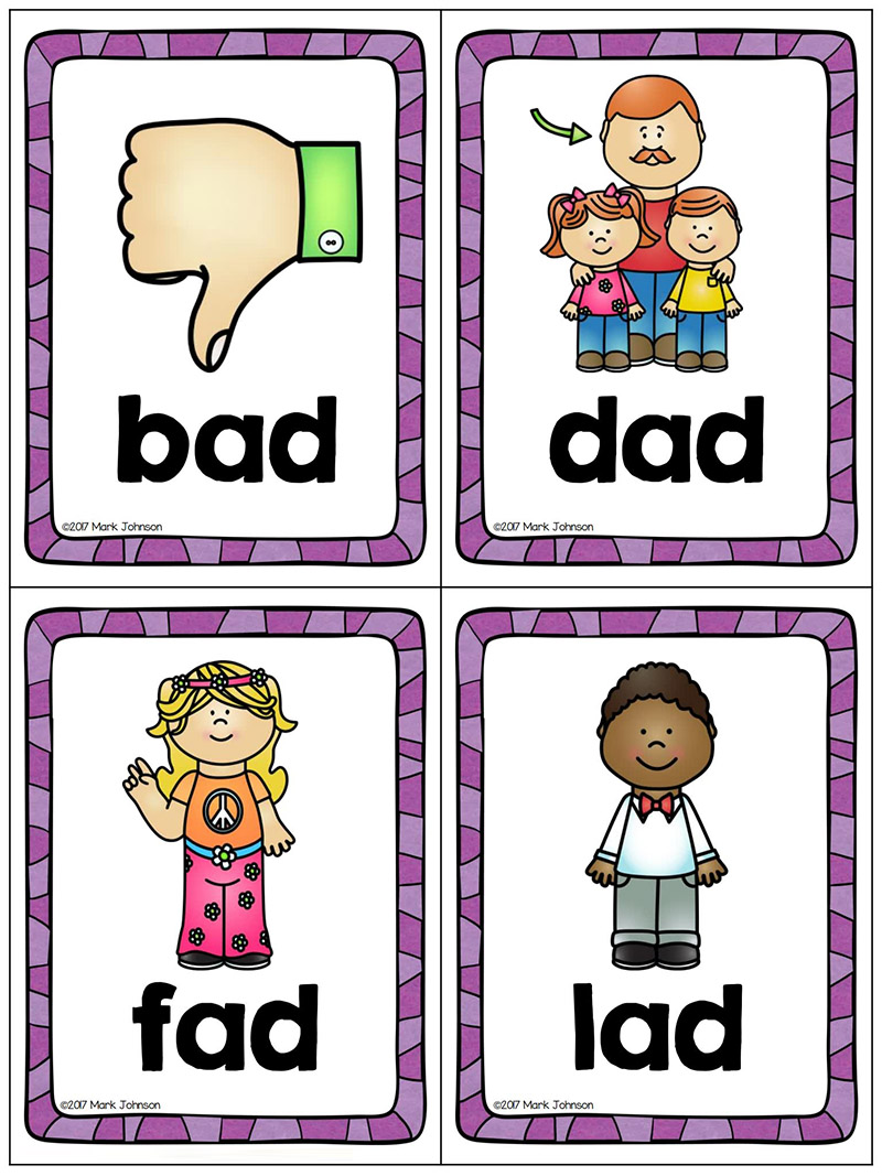 《CVC单词资源包》孩子学习单词英语启蒙必备教材