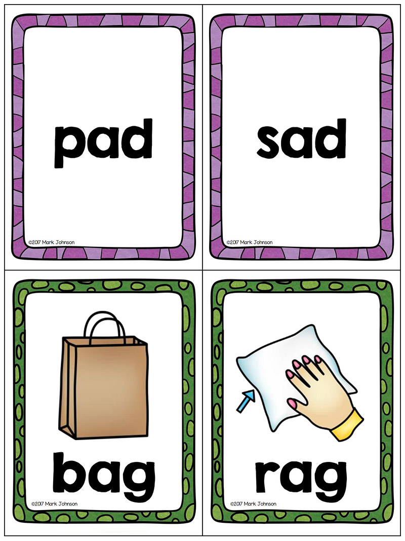 《CVC单词资源包》孩子学习单词英语启蒙必备教材