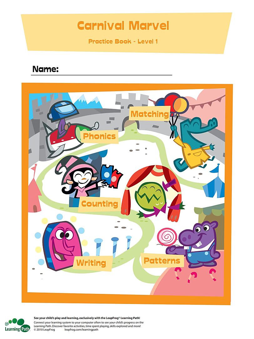 《Carnival Marvel系列》 Level 1 宝宝英语数学启蒙PDF