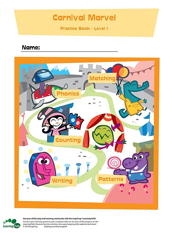 《Carnival Marvel系列》 Level 1 宝宝英语数学启蒙PDF