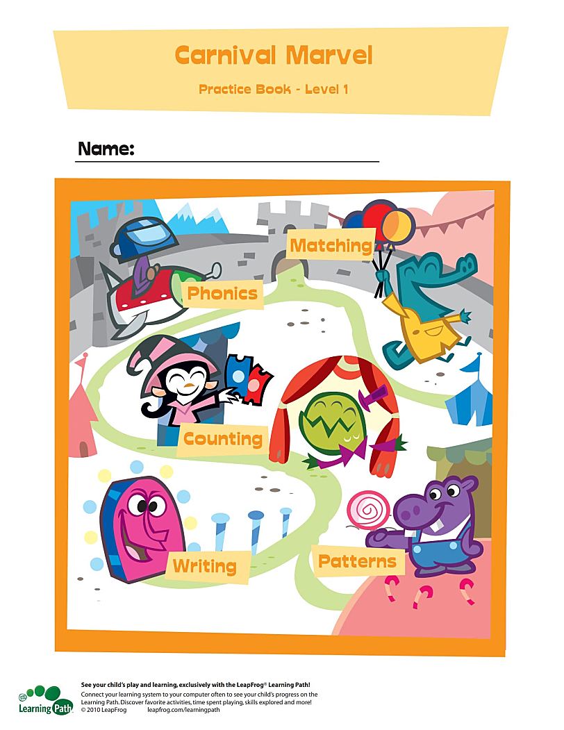 《Carnival Marvel系列》 Level 1 宝宝英语数学启蒙PDF