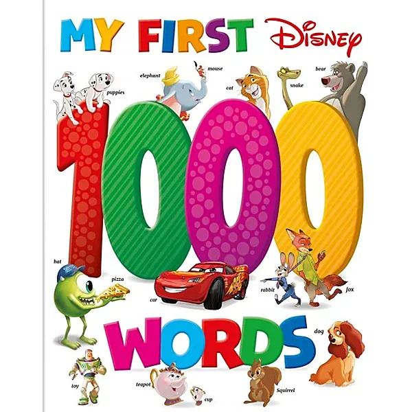 《Disney My First 1000 Words》我的迪士尼卡通角色单词书PDF