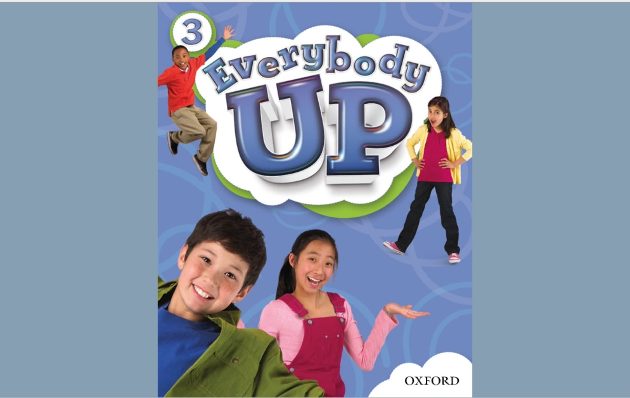 Everybody Up少儿英语全套教材点读版+练习册+音视频