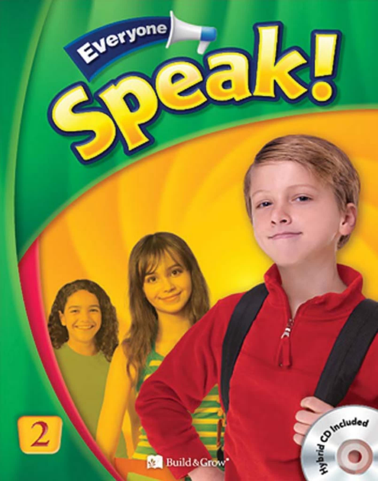 《Everyone Speak！青少年版》口语专项教材共三册学生教师用书