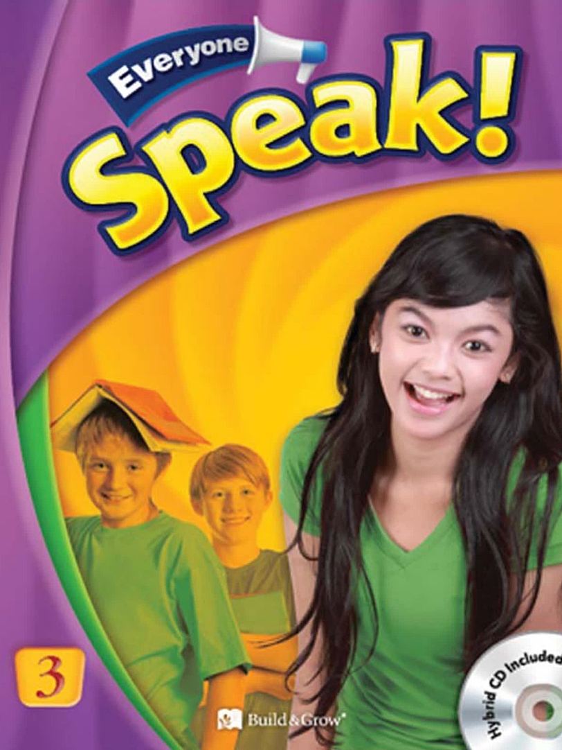 《Everyone Speak！青少年版》口语专项教材共三册学生教师用书