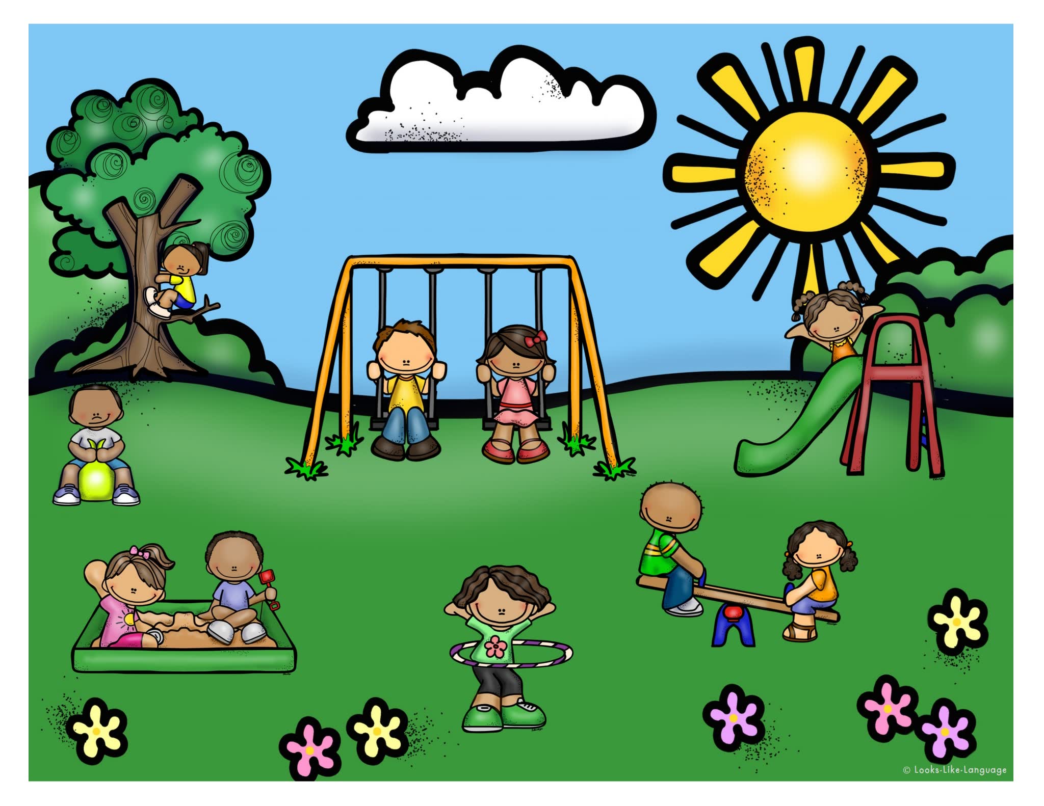 《File Foder Games-Outdoors Sentence Activities》六册户外主题互动书