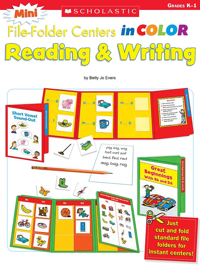 《学乐File-Folder Games in Color》六册启蒙游戏学习书