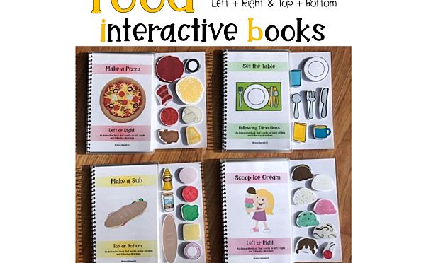 《Food Interactive Books美食安静书》激发孩子学习兴趣