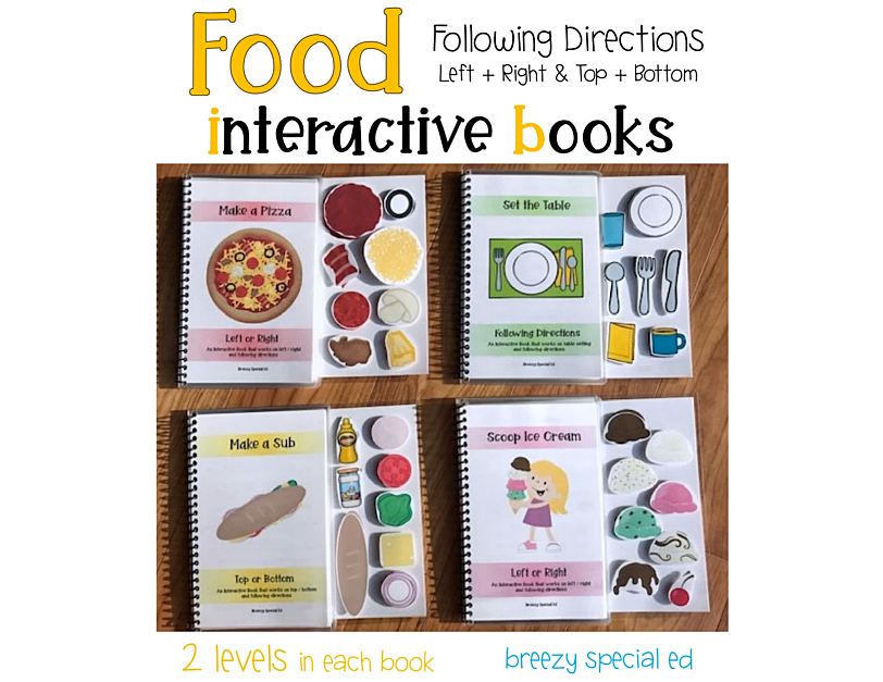 《Food Interactive Books美食安静书》激发孩子学习兴趣
