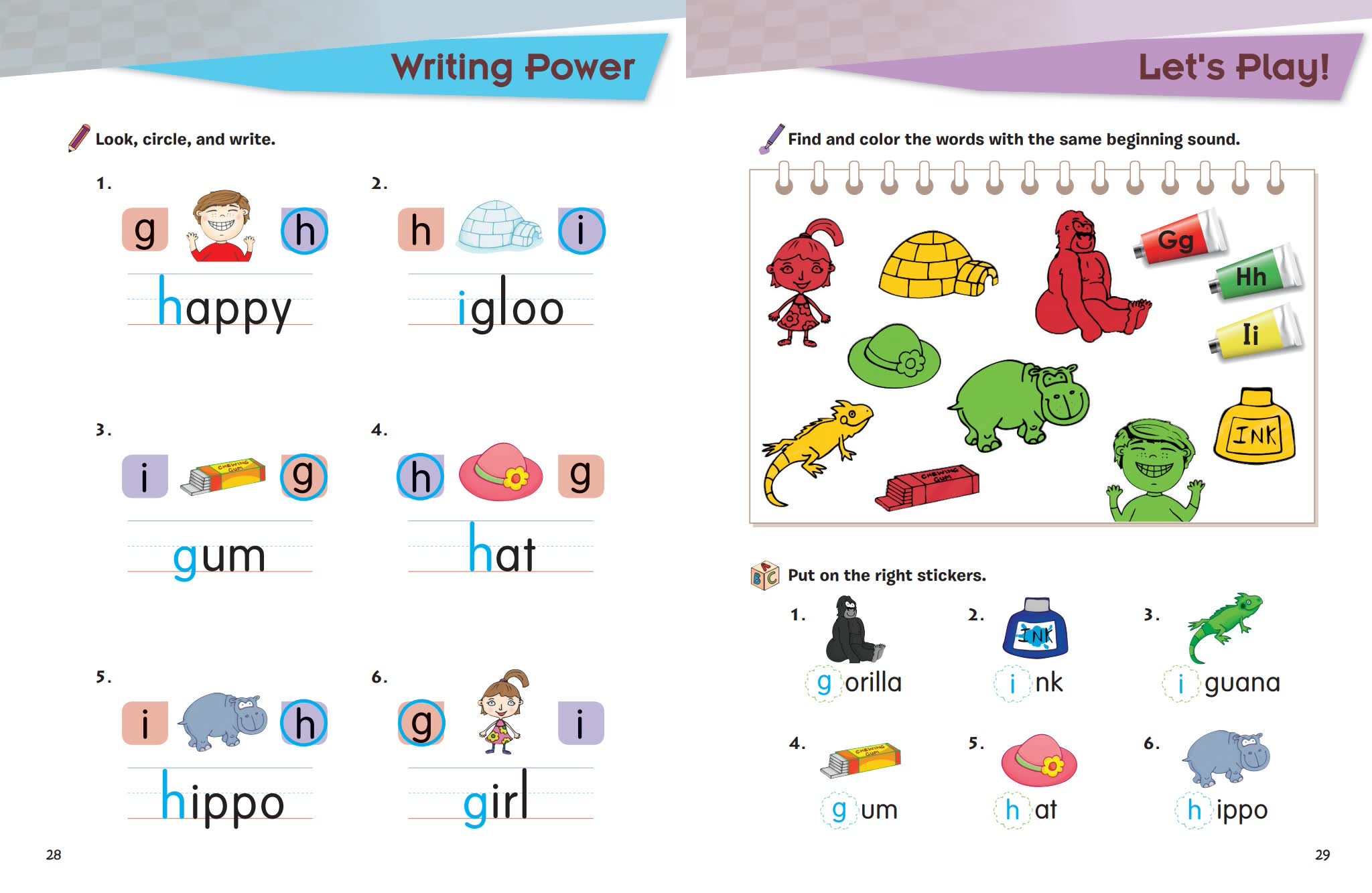 GO GO Phonics 1-4级全套自然拼读教材 电子版教育资源课件