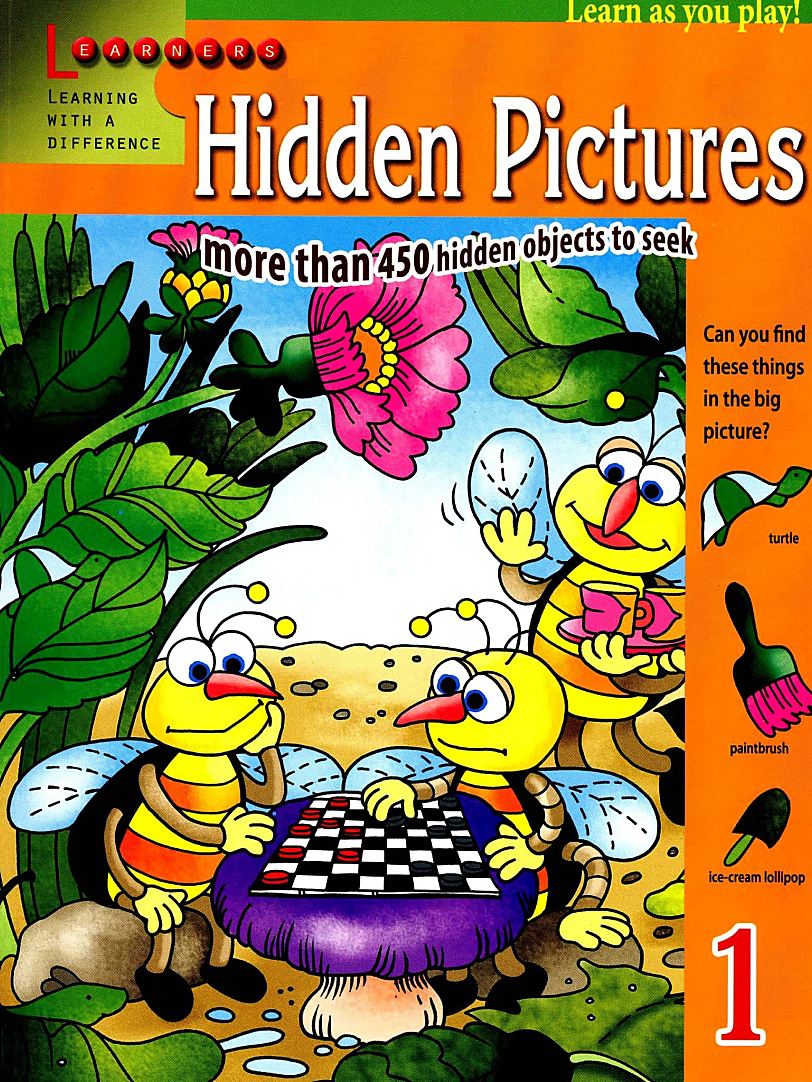 《Hidden Pictures 1&2》104个风靡全球图像游戏PDF