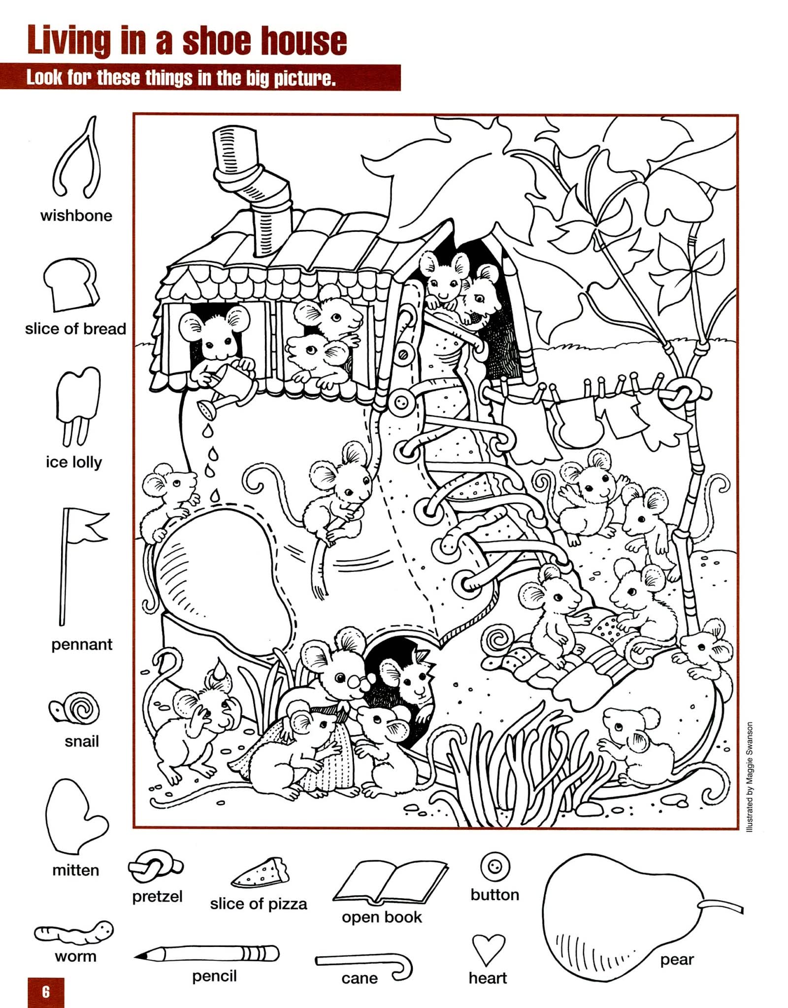 《Hidden Pictures 1&2》104个风靡全球图像游戏PDF