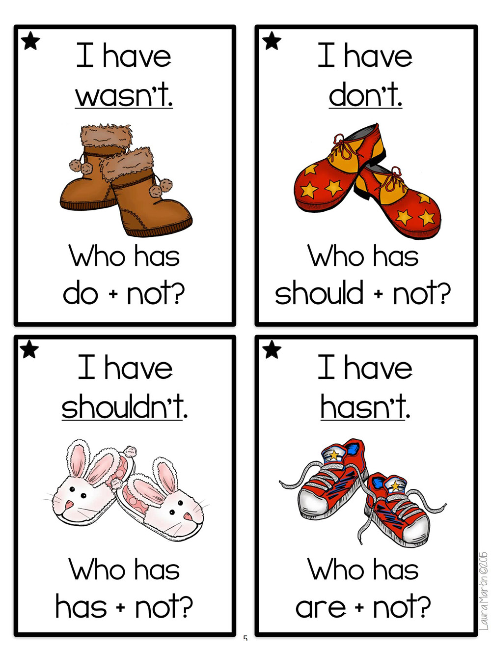 《I Have Who Has Phonics Bundle》175页英语启蒙闪卡PDF