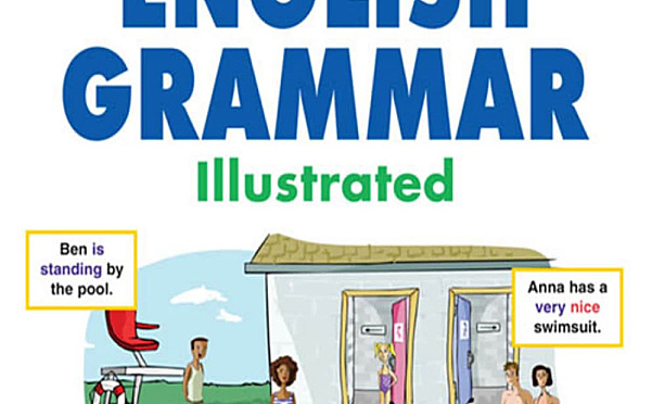 《Just Enough English Grammar》145页彩色语法图解手册