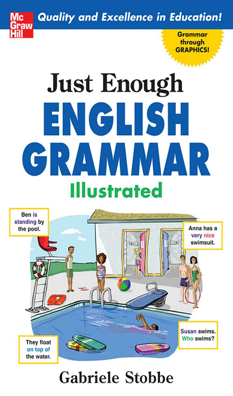 《Just Enough English Grammar》145页彩色语法图解手册