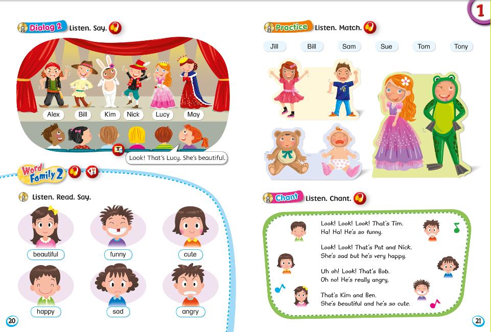 美国朗文培生 kids corner 1-6级互动白板软件全套