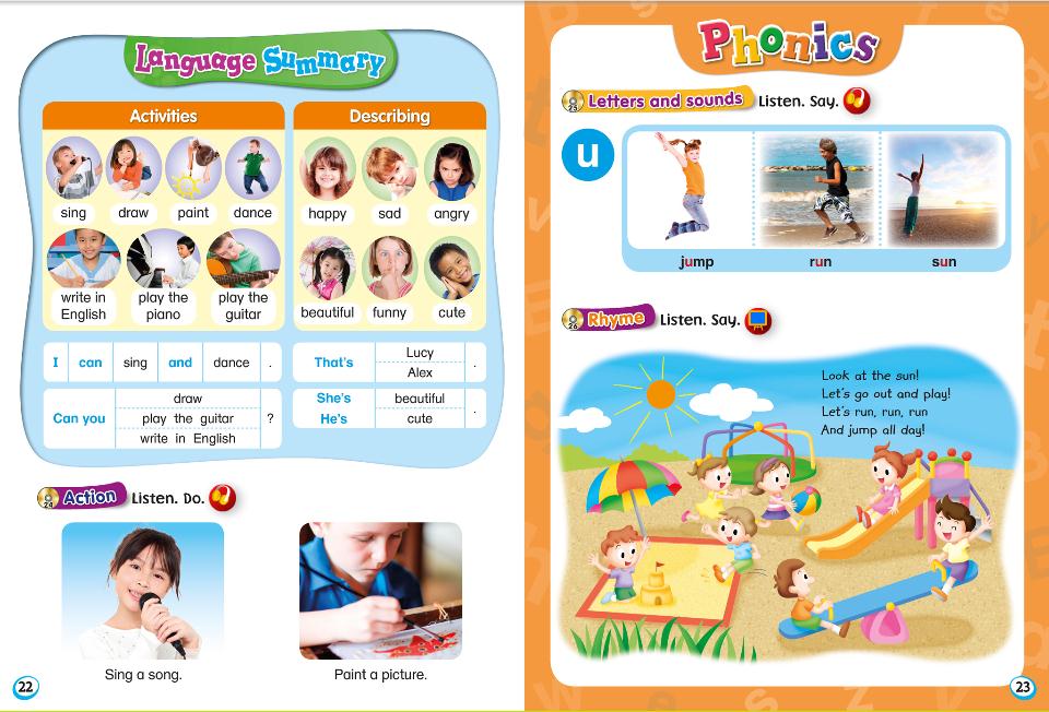 美国朗文培生 kids corner 1-6级互动白板软件全套