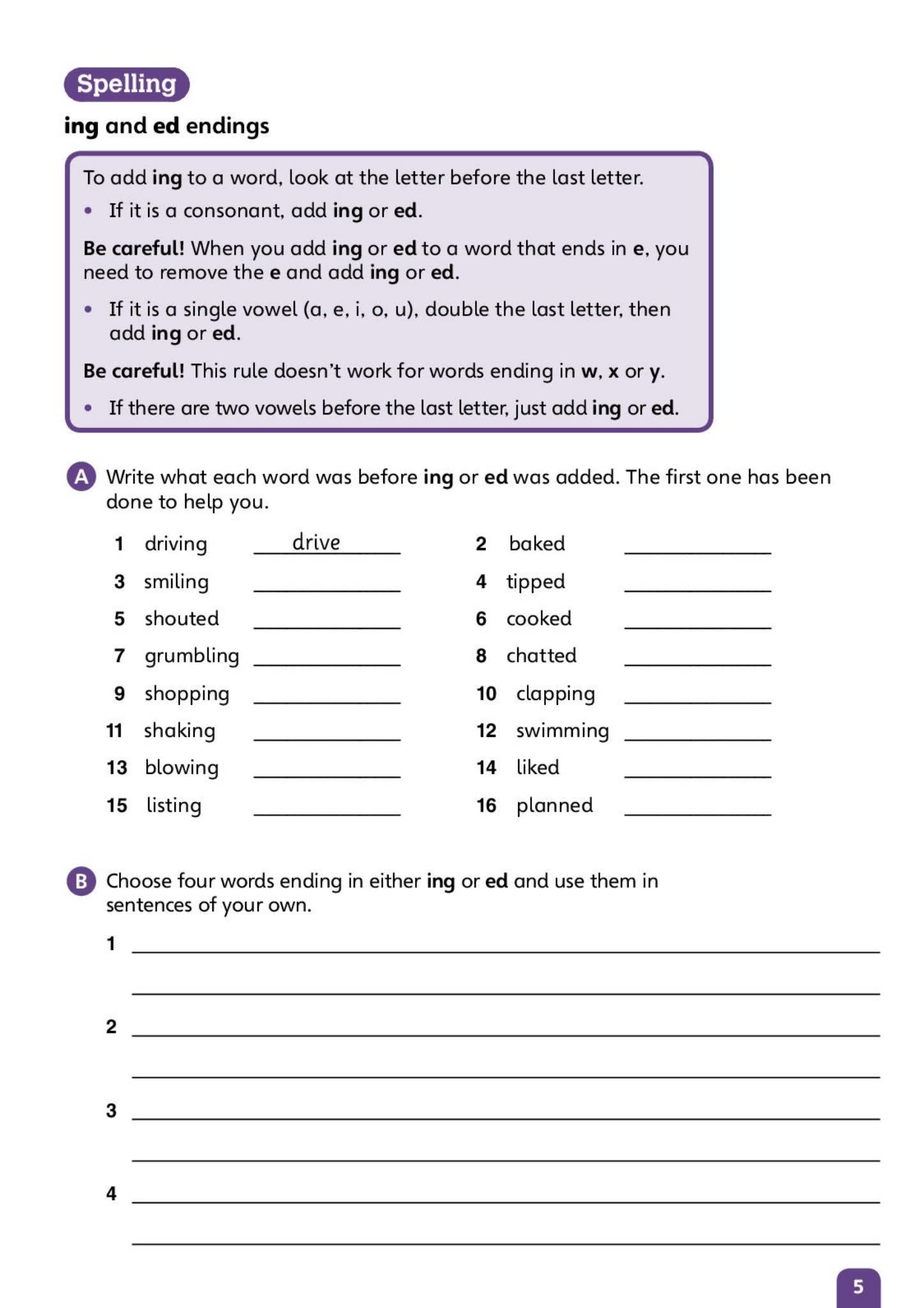 《Nelson English语法写作》1-6级学生用书练习册PDF