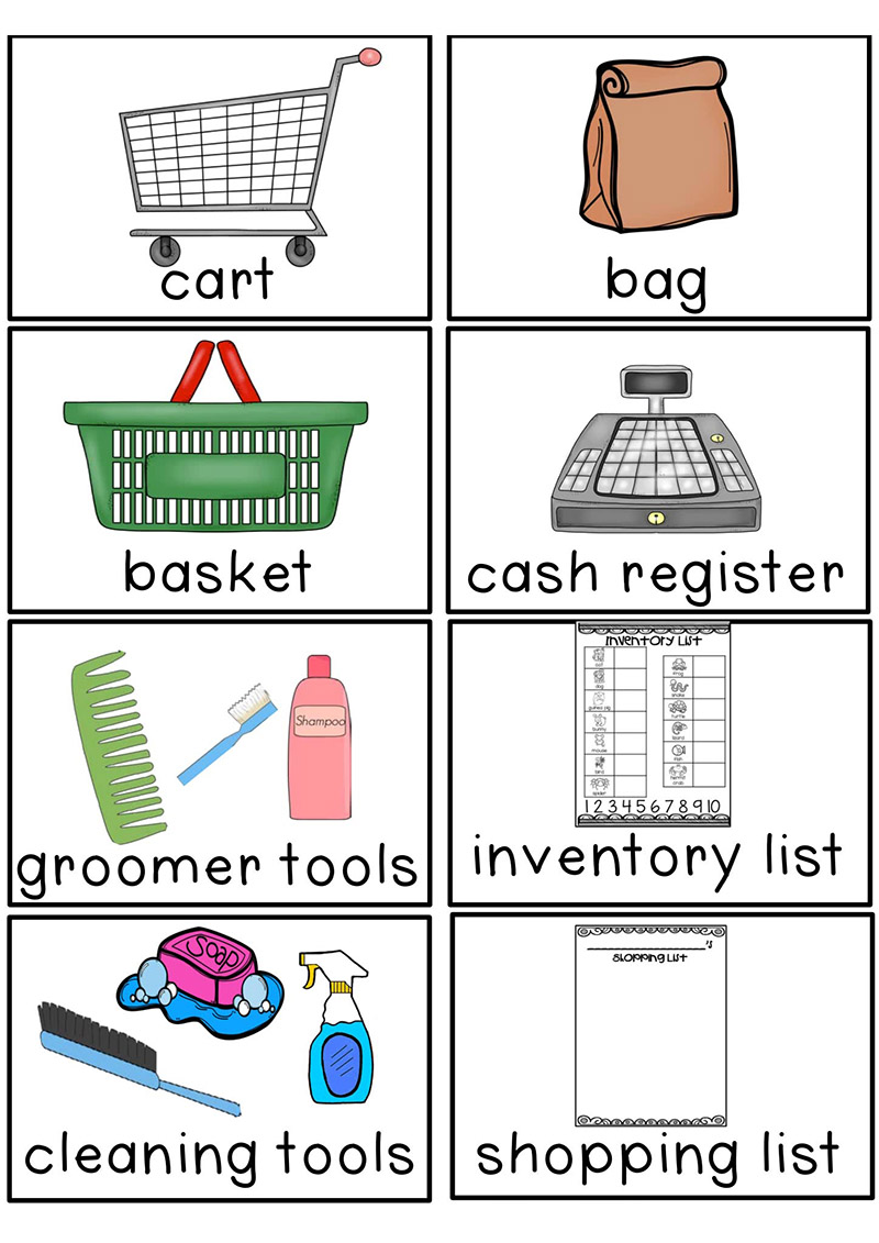 《Pet Store Dramatic Play》宠物店情景游戏素材资源