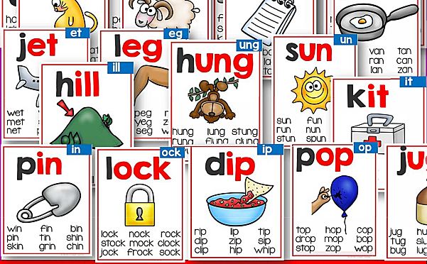 《Phonice Posters – Bundle》131页英文闪卡自然拼读海报PDF