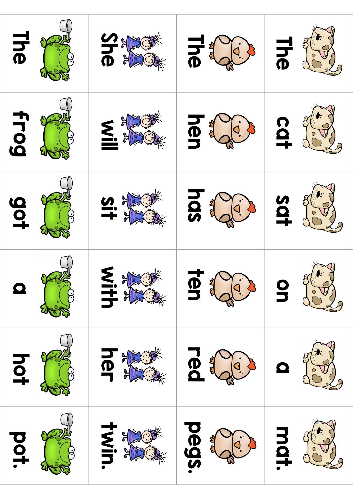 Phonics MEGA Bundle 1 and sentences