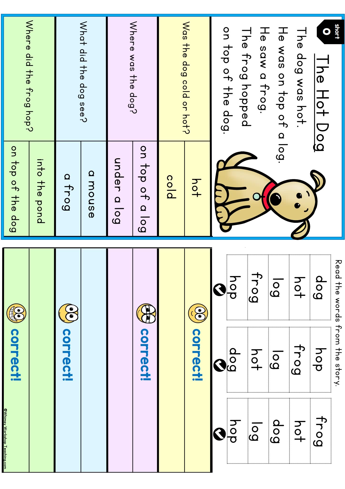 Phonics MEGA Bundle 1 and sentences