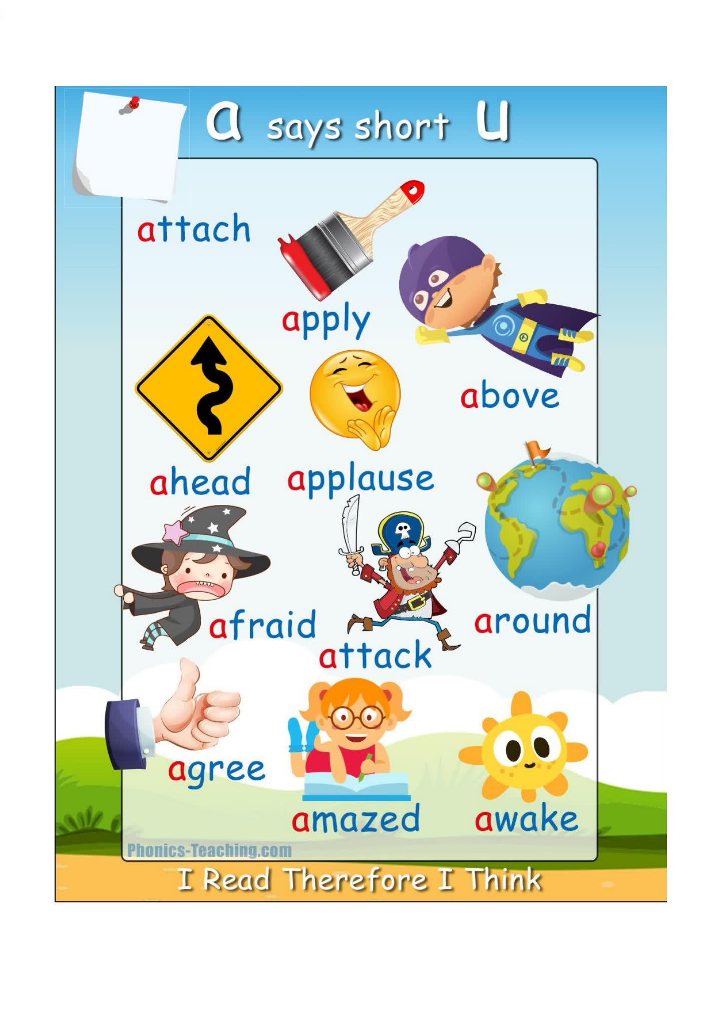 《168张Phonics自然拼读字母海报》孩子英语启蒙必备