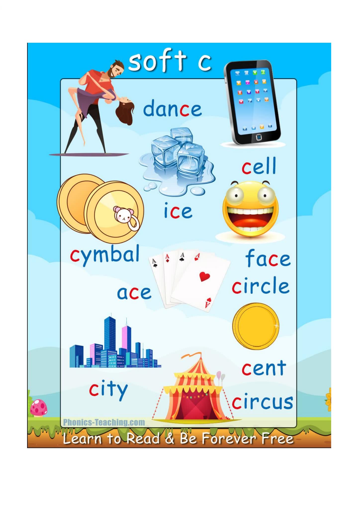 《168张Phonics自然拼读字母海报》孩子英语启蒙必备