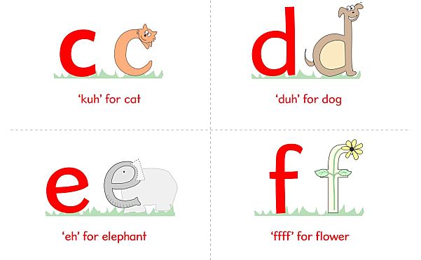 《Progressive Phonics》自然拼读教材含字母卡片PDF