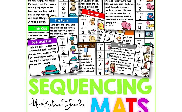 《Read And Sequence Mats》阅读理解排序两册PDF