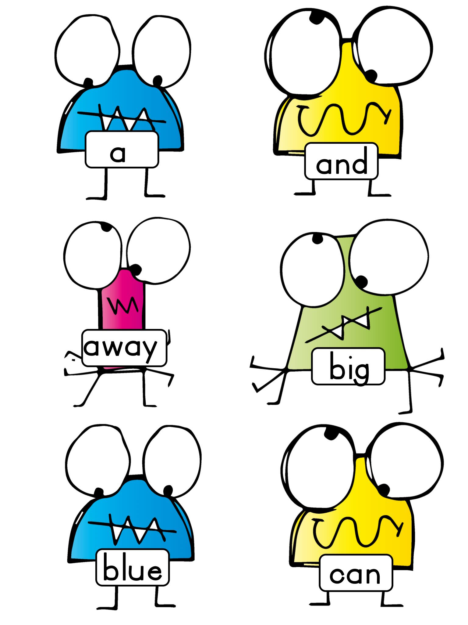 Sight Word Bug Splat