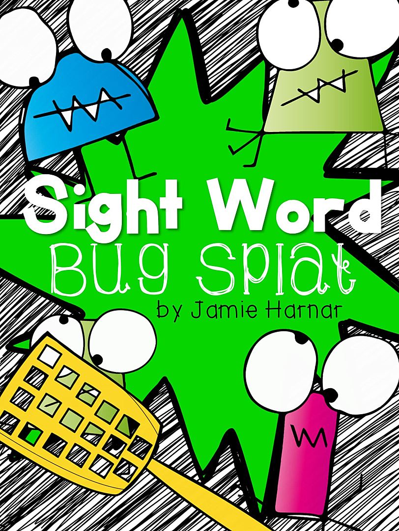 《Sight Word Bug Splat》高频词拍打苍蝇互动游戏PDF
