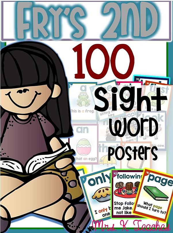 《Sight word posters 300》全三册高频词英语闪卡PDF
