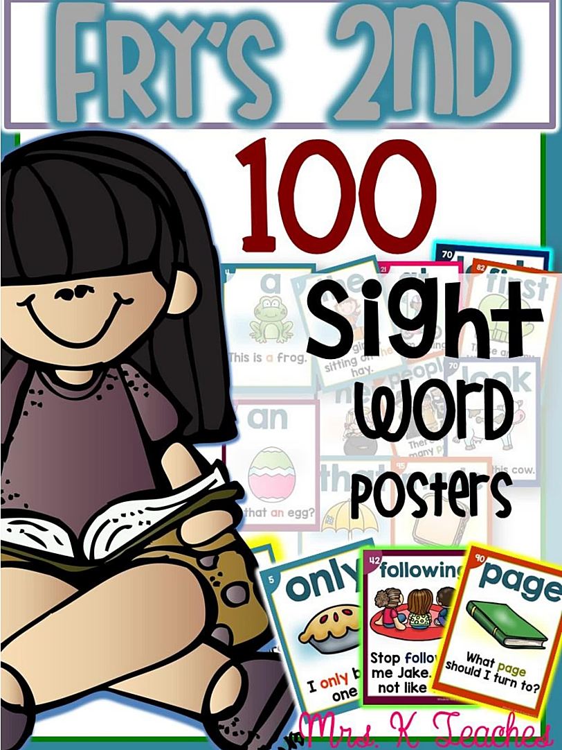 《Sight word posters 300》全三册高频词英语闪卡PDF
