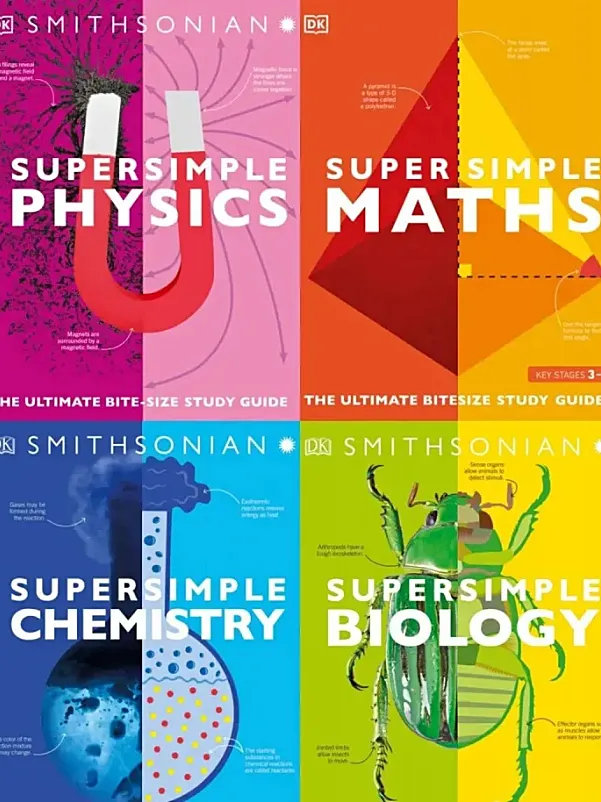 《Super Simple极简系列》四册/数学/物理/化学/生物PDF