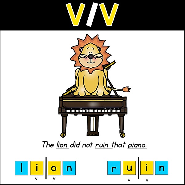 《37张英文单词音节划分海报》英语启蒙自然拼读技巧环创素材