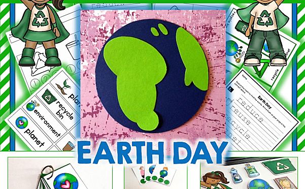 《Vocabulary Activities系列》24套主题风琴书英语素材包