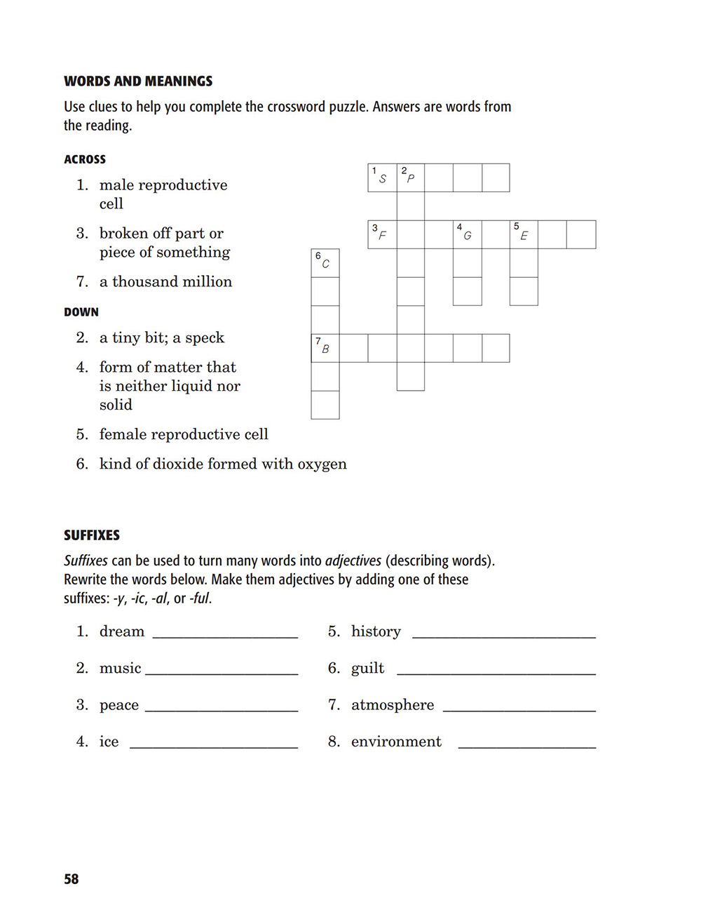 Vocabulary in Context Series