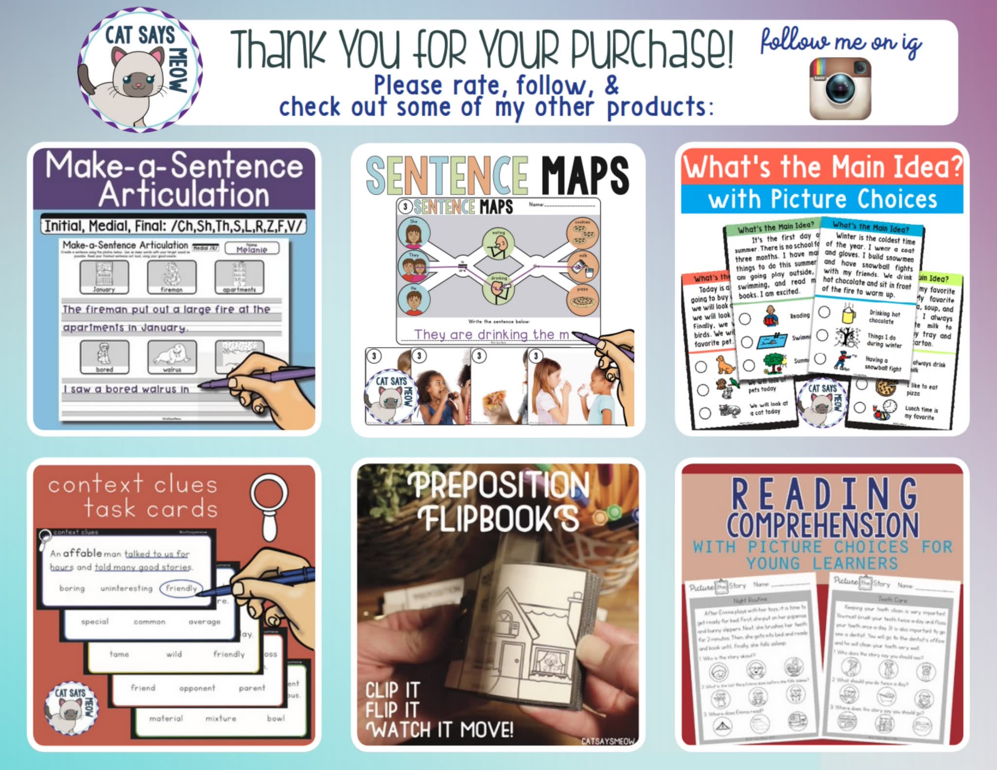 《sentence maker boards》句子组合练习作业纸安静书PDF