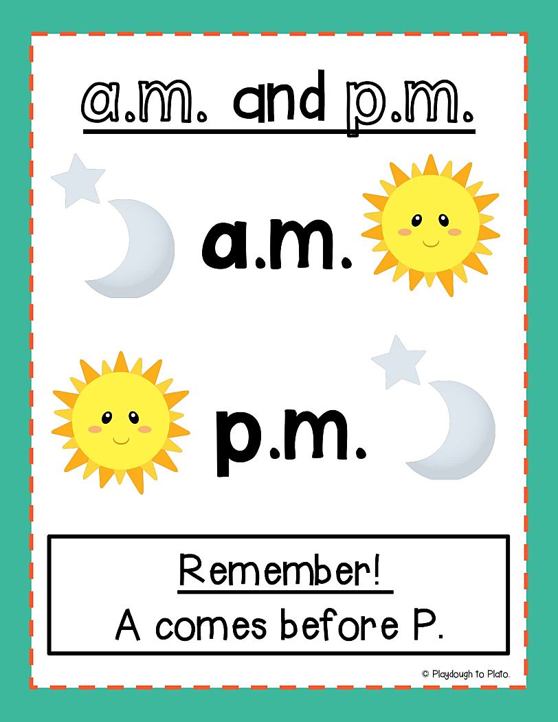 《telling time activity pack》帮助孩子高效认知时间PDF