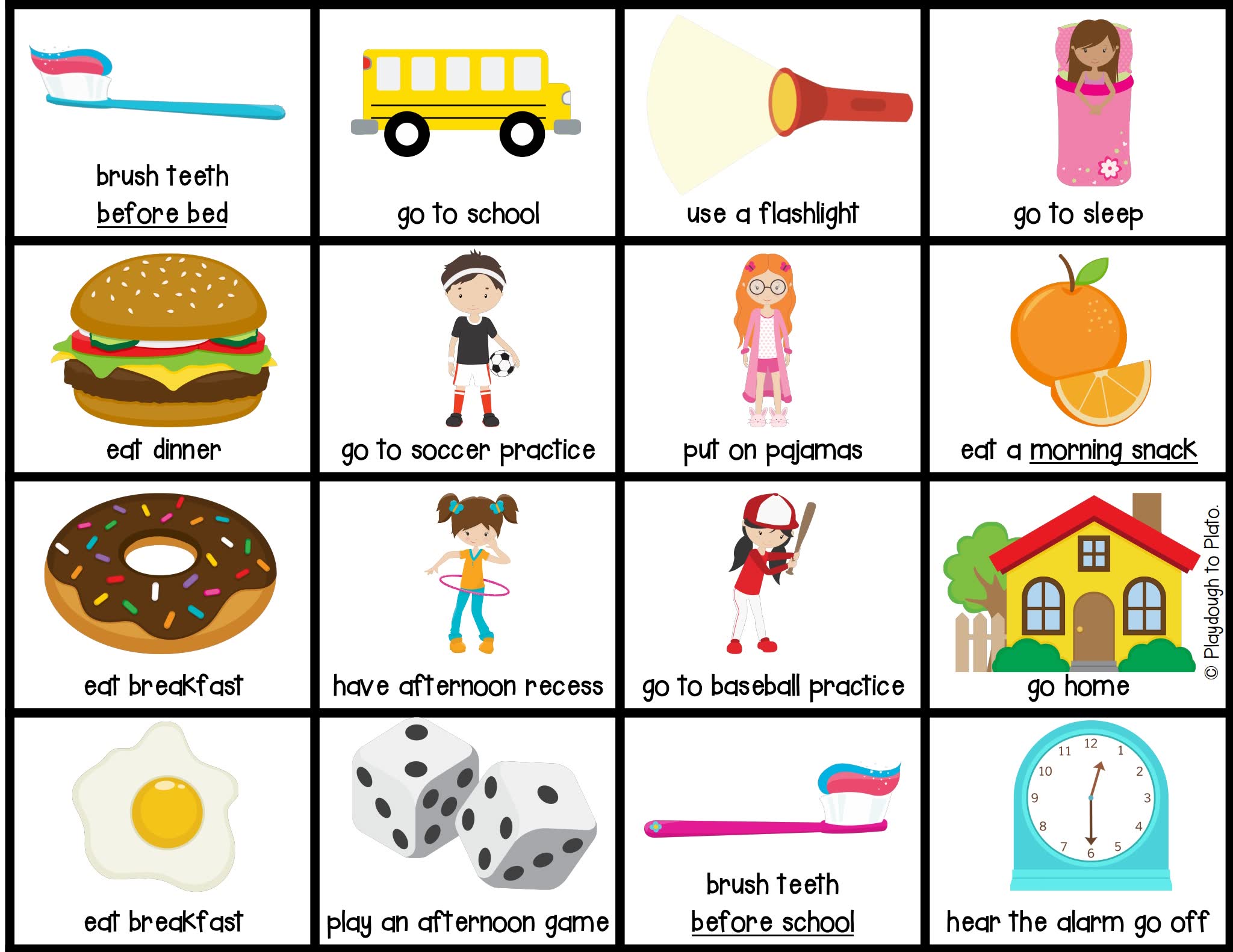 《telling time activity pack》帮助孩子高效认知时间PDF