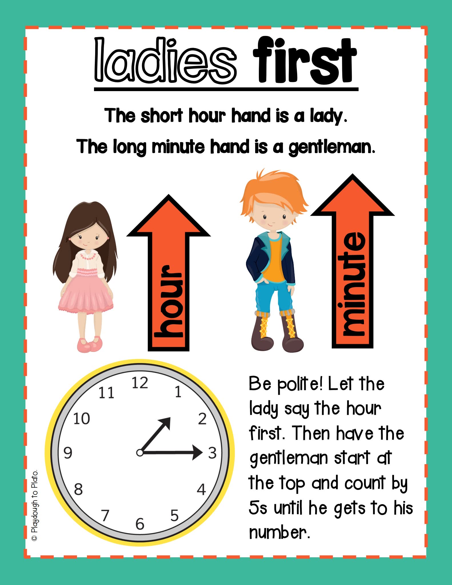 《telling time activity pack》帮助孩子高效认知时间PDF