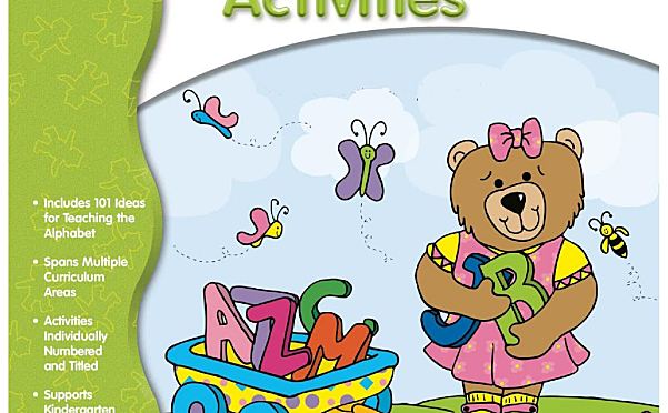 《101 Alphabet Activities》四册亲子课堂互动游戏书PDF
