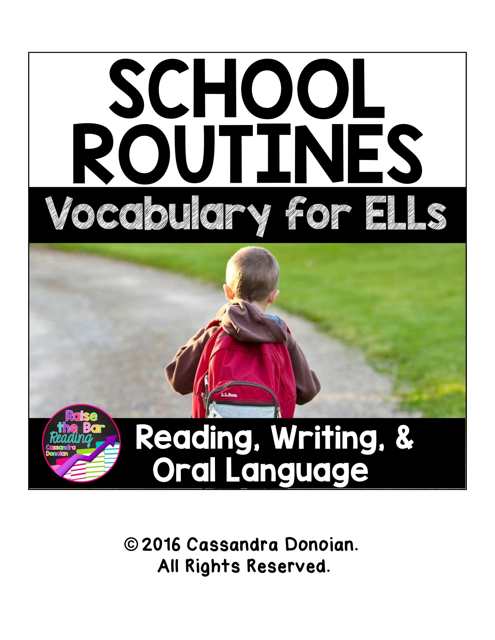 《20份美国小学主题单词银行集合》近1000页英语词汇PDF