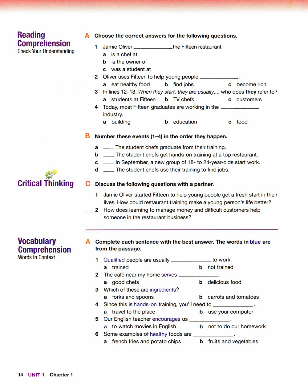 《Active Skills For Reading》intro,1,2,3,4阅读理解英文教材PDF+MP3