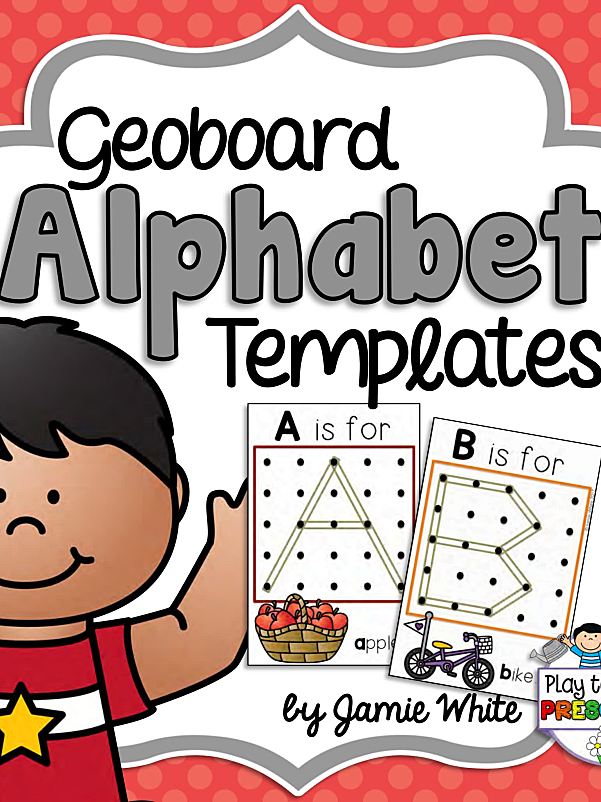 《Alphabet Centers》六册幼儿英文字母认知练习素材包