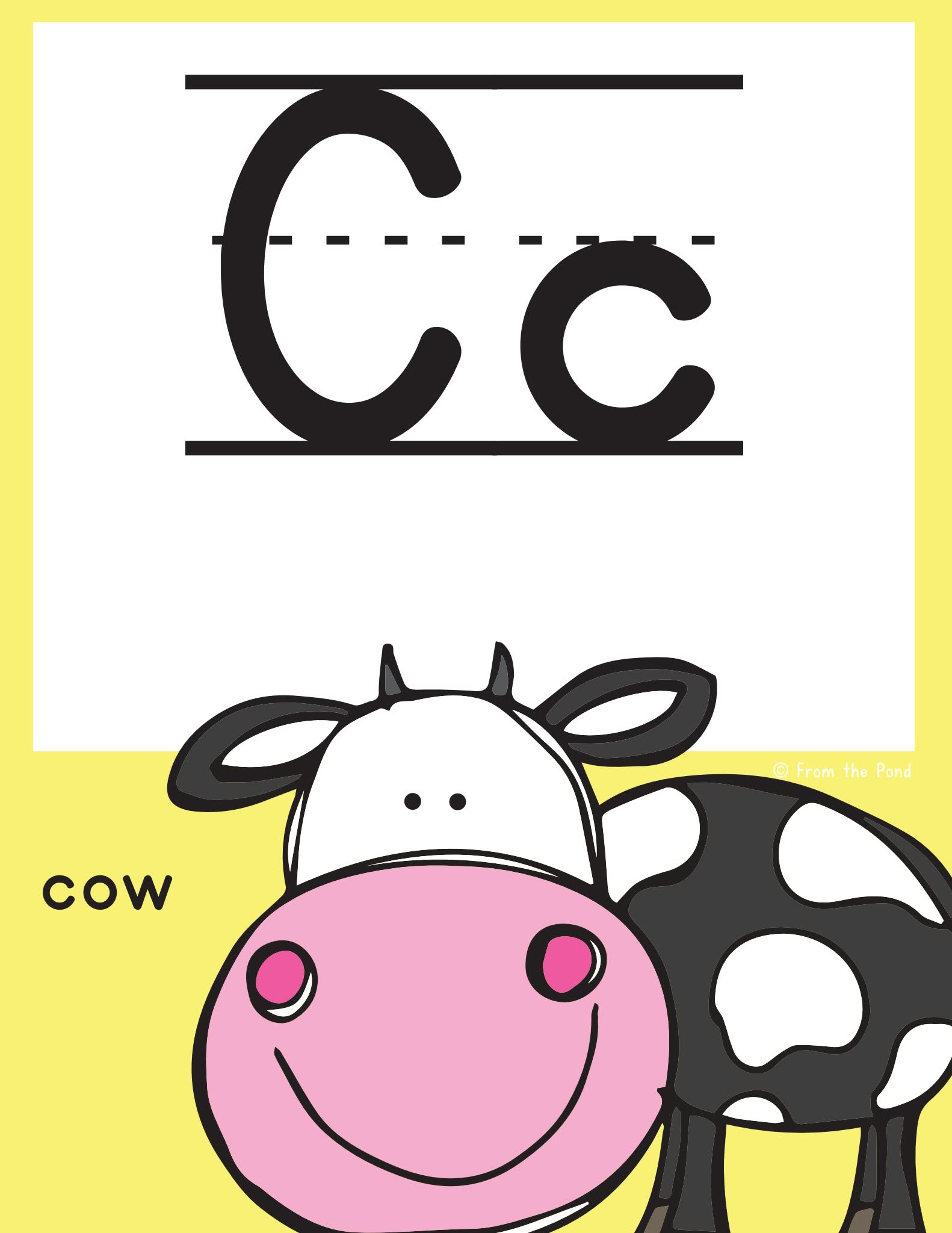 《An Animal Alphabet Disply》31页动物字母单词海报